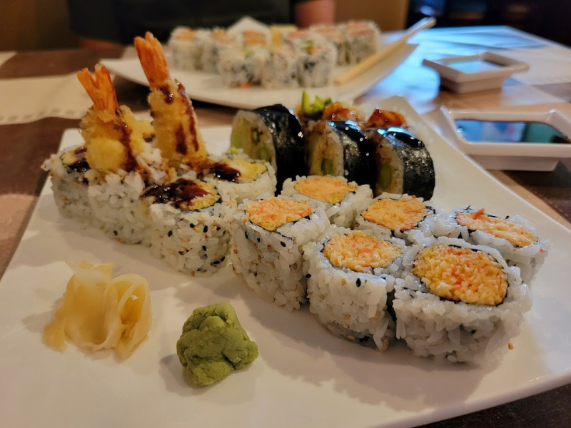 Sushi at Sake House In Watertown WI